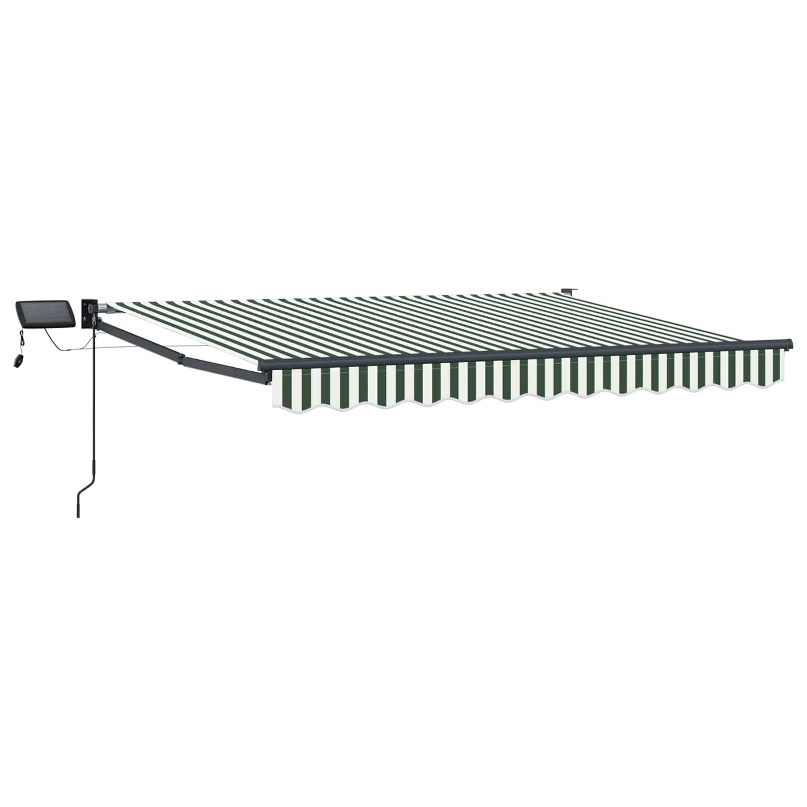 Tenda retrattile manuale con LED 3 x 2,5 m | homemem39
