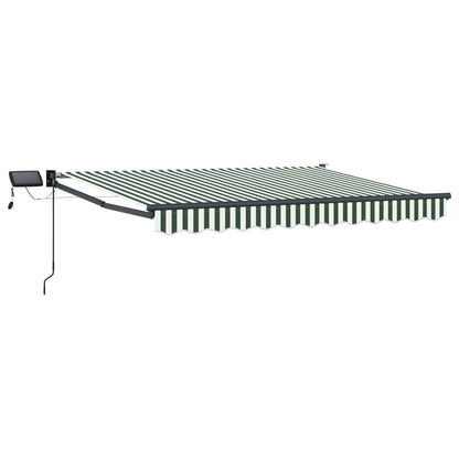 Tenda retrattile manuale con LED 3 x 2,5 m | homemem39