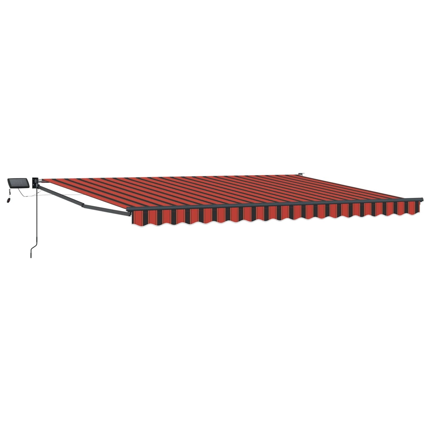 Tenda retrattile manuale con LED 5 x 3 m | homemem39