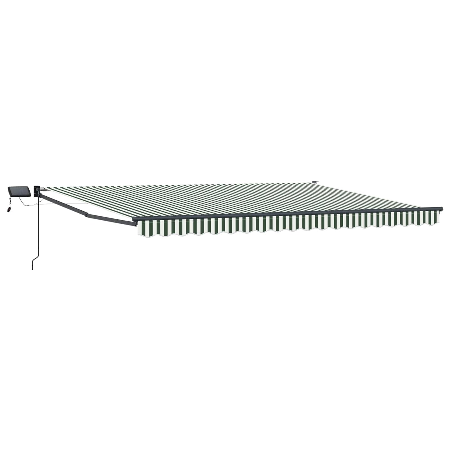 Tenda retrattile manuale con LED 5 x 3 m | homemem39