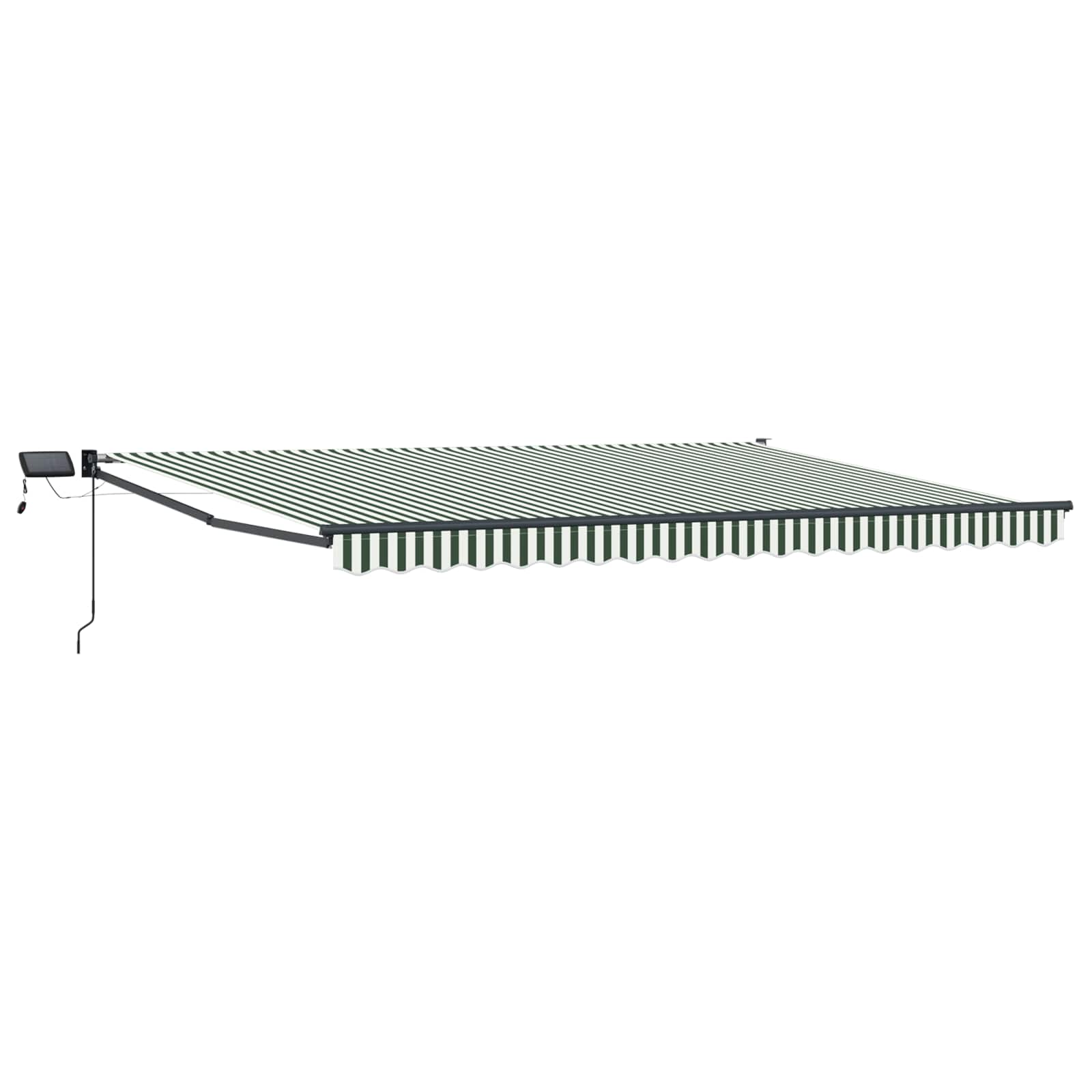 Tenda retrattile manuale con LED 5 x 3 m | homemem39