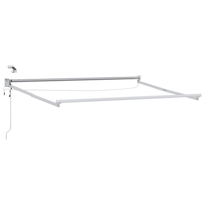 Tettuccio Elettrico Retrattile Giallo e Bianco 3 x 2 m | homemem39