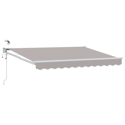 Tettuccio Elettrico Retrattile Grigio chiaro 3 x 2,5 m | homemem39