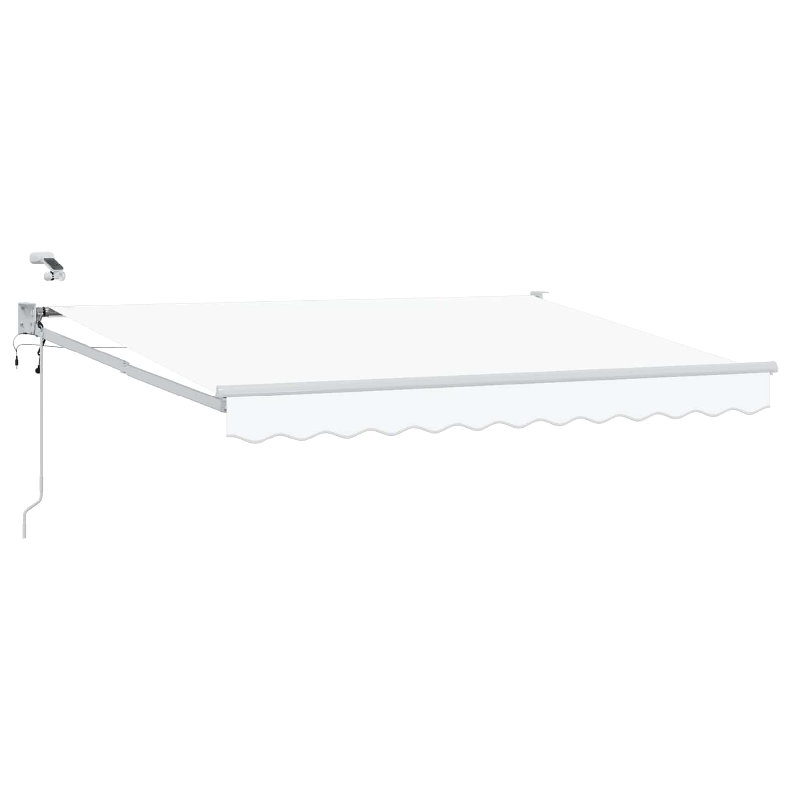 Tettuccio Elettrico Retrattile Bianco 3,5 x 2,5 m | homemem39