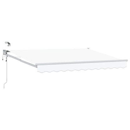 Tettuccio Elettrico Retrattile Bianco 3,5 x 2,5 m | homemem39