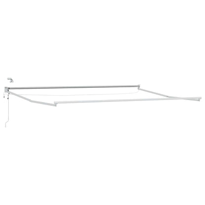 Tettuccio Elettrico Retrattile Giallo e Bianco 4 × 3 m | homemem39