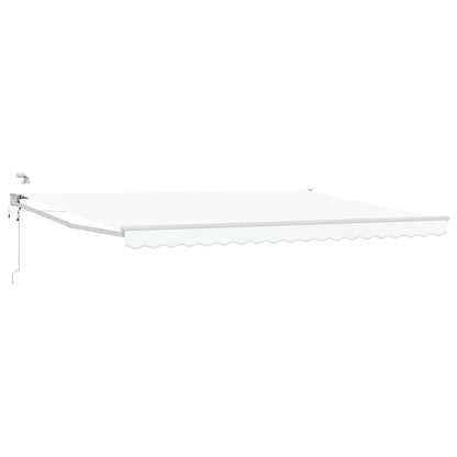 Tettuccio Elettrico Retrattile Bianco 4 × 3 m | homemem39