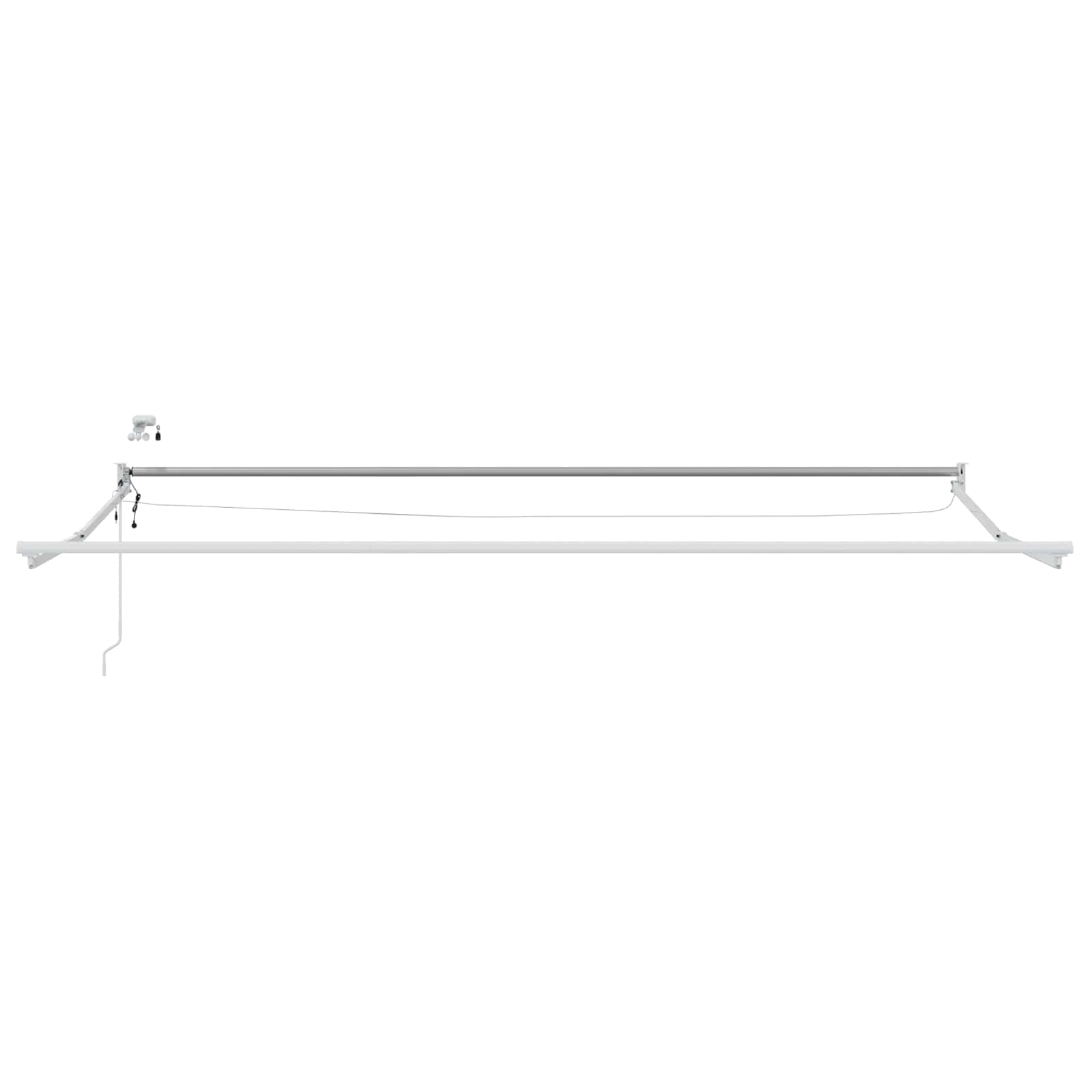 Tettuccio Elettrico Retrattile Bianco 4 × 3 m | homemem39