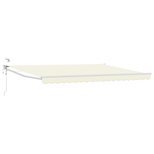 Tettuccio Elettrico Retrattile Crema 4,5 × 3 m | homemem39
