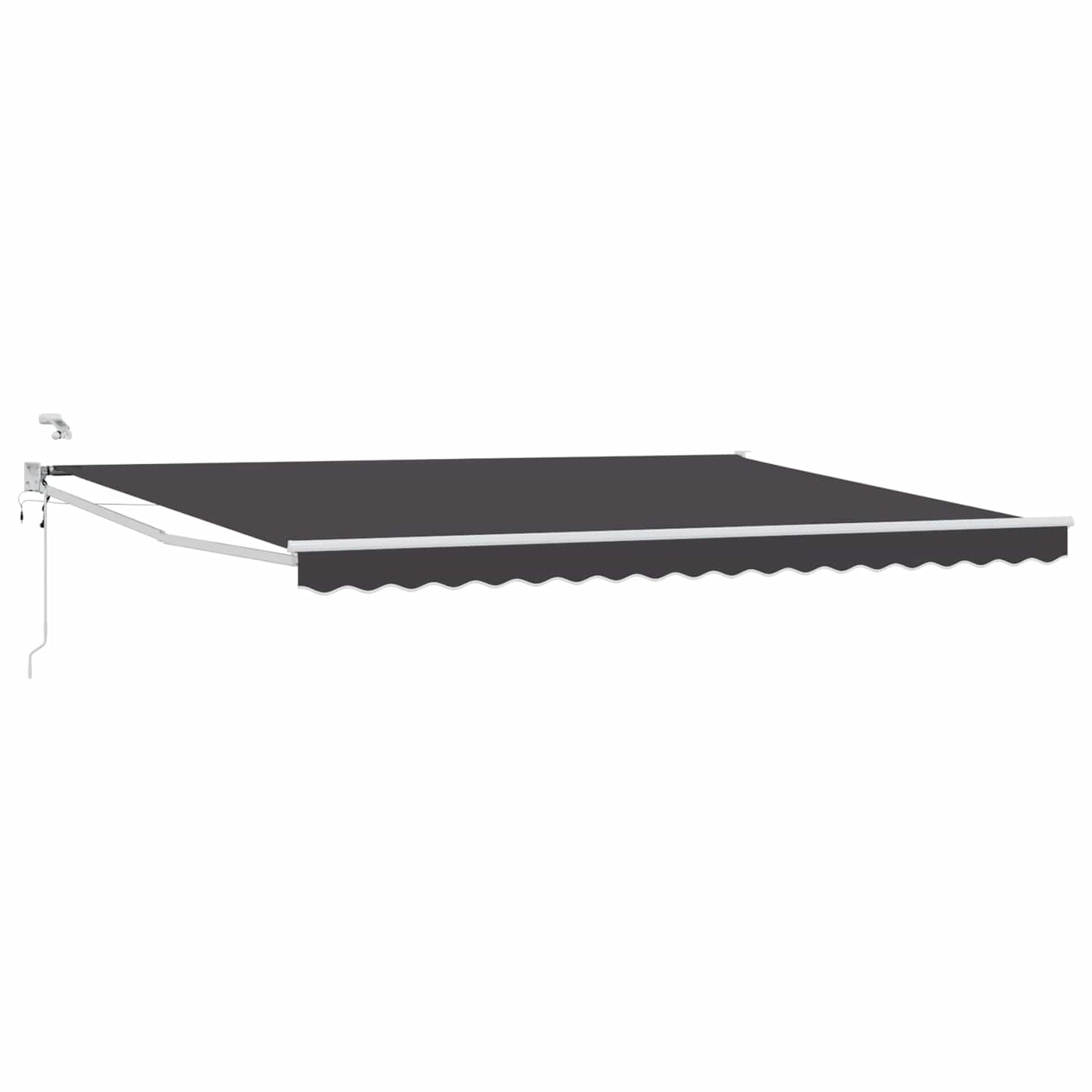 Tettuccio Elettrico Retrattile Antracite 4,5 × 3 m | homemem39
