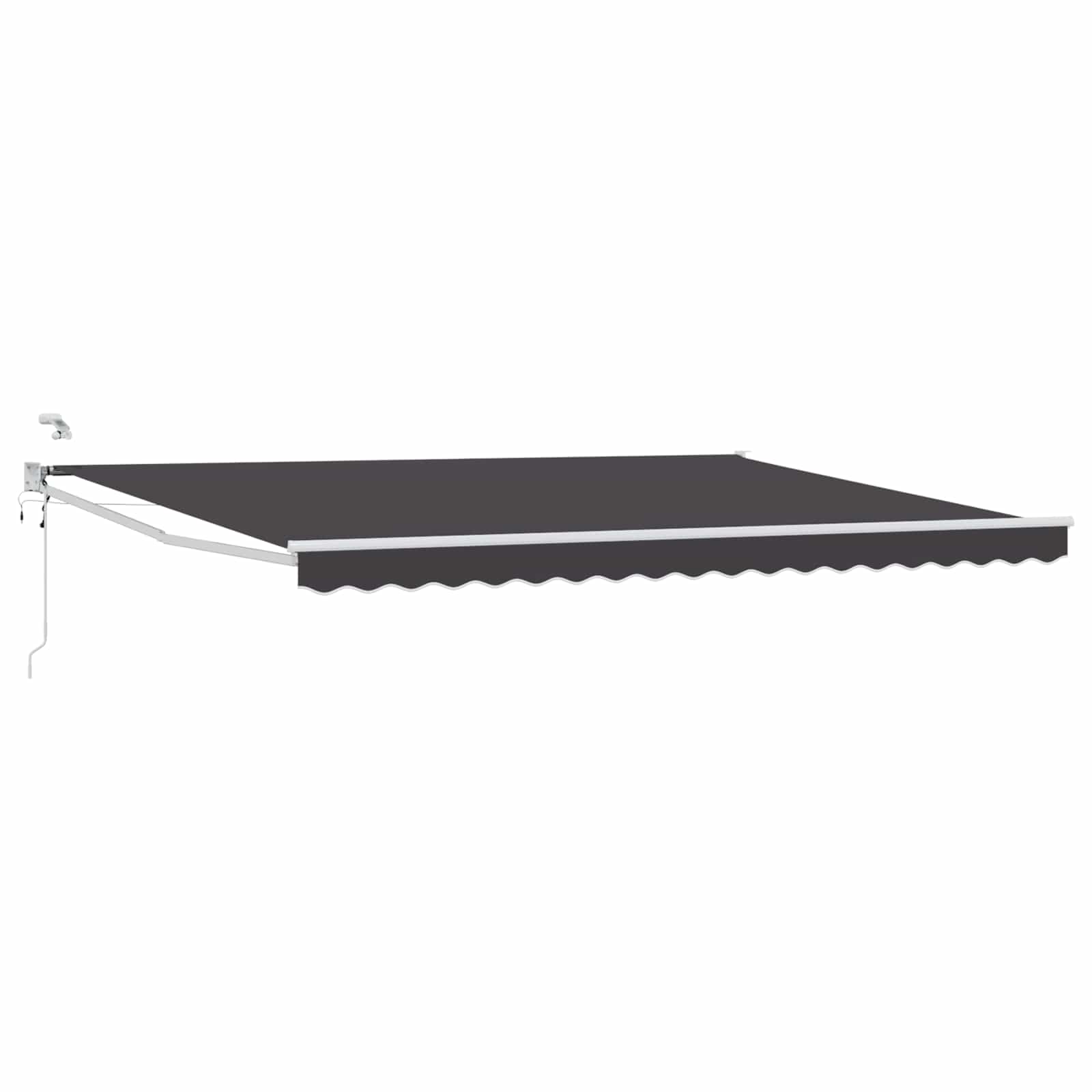 Tettuccio Elettrico Retrattile Antracite 4,5 × 3 m | homemem39