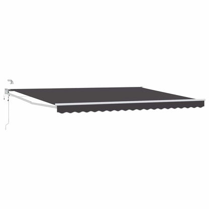 Tettuccio Elettrico Retrattile Antracite 4,5 × 3 m | homemem39
