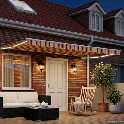 Tettuccio Elettrico Retrattile Multicolore 4,5 × 3 m | homemem39