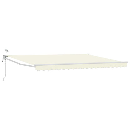 Tettuccio Elettrico Retrattile Crema 5 x 3 m | homemem39