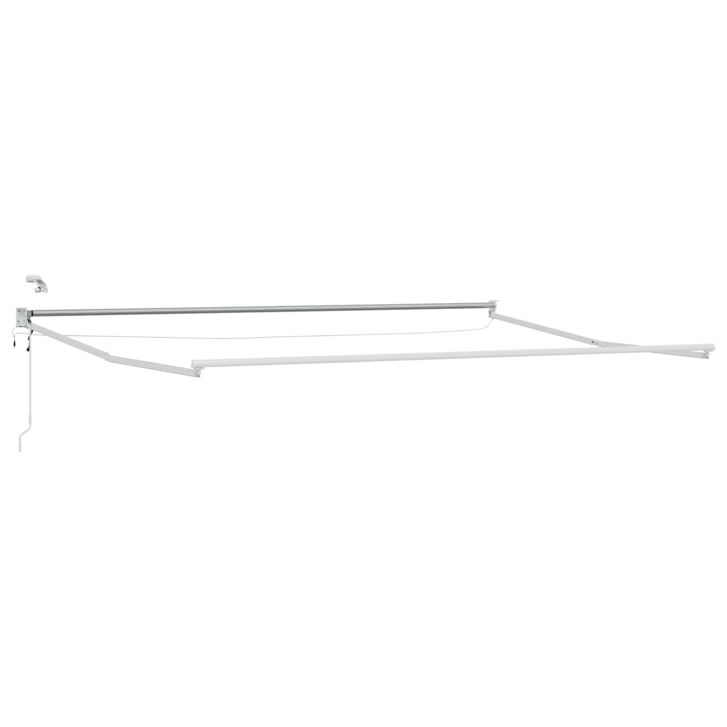 Tettuccio Elettrico Retrattile Arancione e bianco 5 x 3 m | homemem39