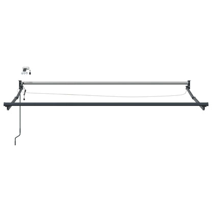 Tettuccio Elettrico Retrattile Marrone 3,5 x 2 m | homemem39