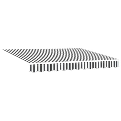 Tettuccio Elettrico Retrattile Antracite e Bianco 3,5 x 2 m | homemem39