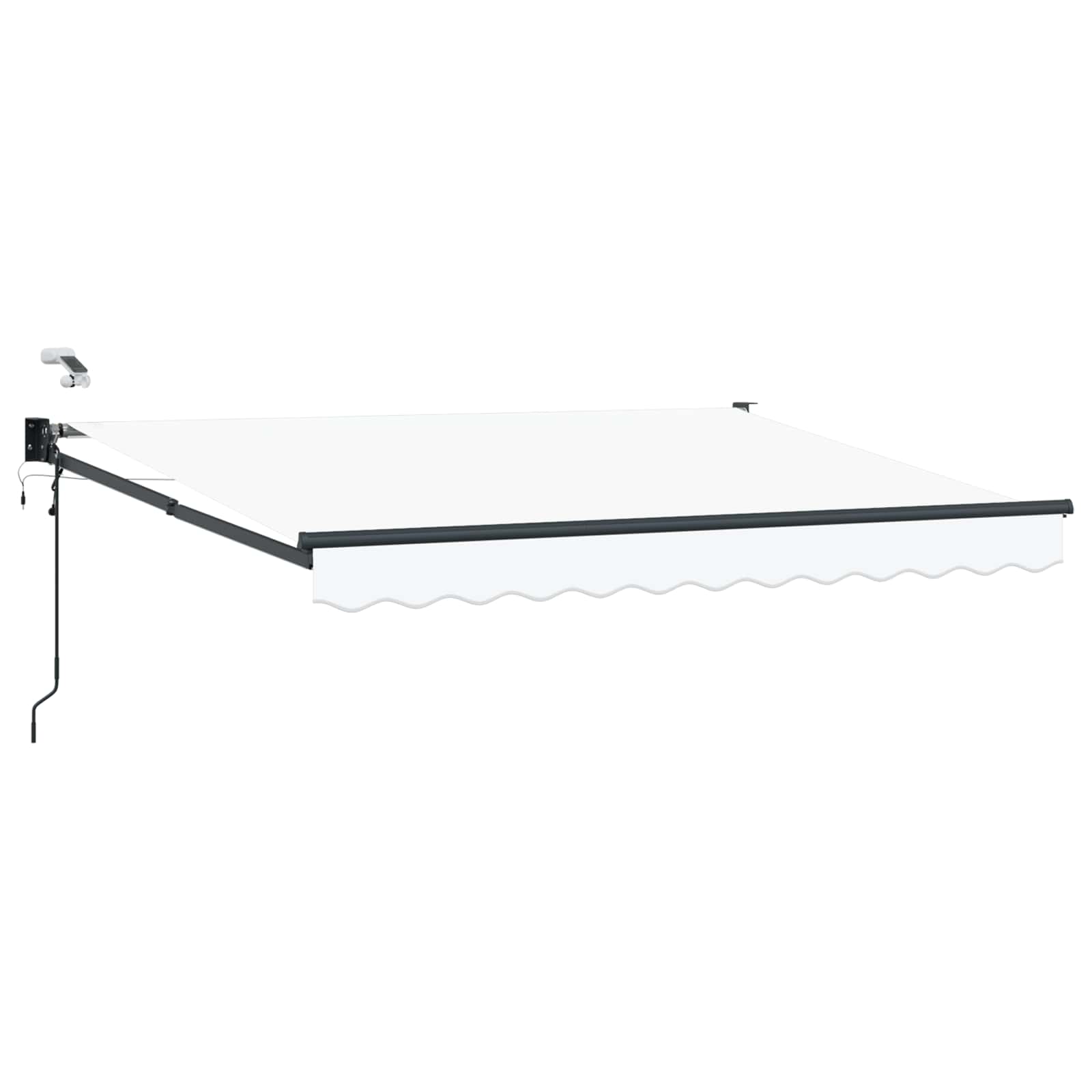 Tettuccio Elettrico Retrattile Bianco 3,5 x 2 m | homemem39
