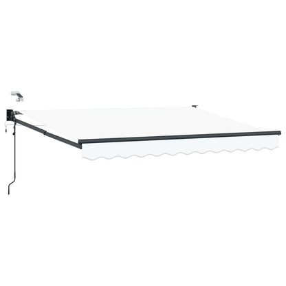 Tettuccio Elettrico Retrattile Bianco 3,5 x 2 m | homemem39