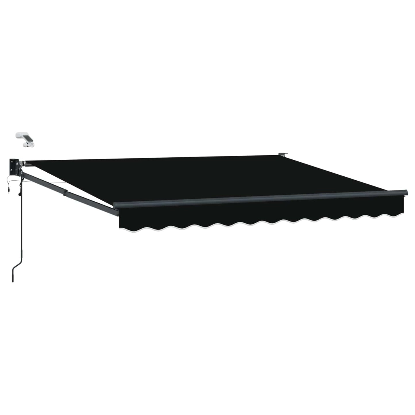Tettuccio Elettrico Retrattile Nero 3 x 2,5 m | homemem39