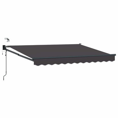 Tettuccio Elettrico Retrattile Antracite 3,5 x 2,5 m | homemem39