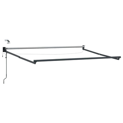 Tettuccio Elettrico Retrattile Arancione e Marrone 3,5 x 2,5 m | homemem39