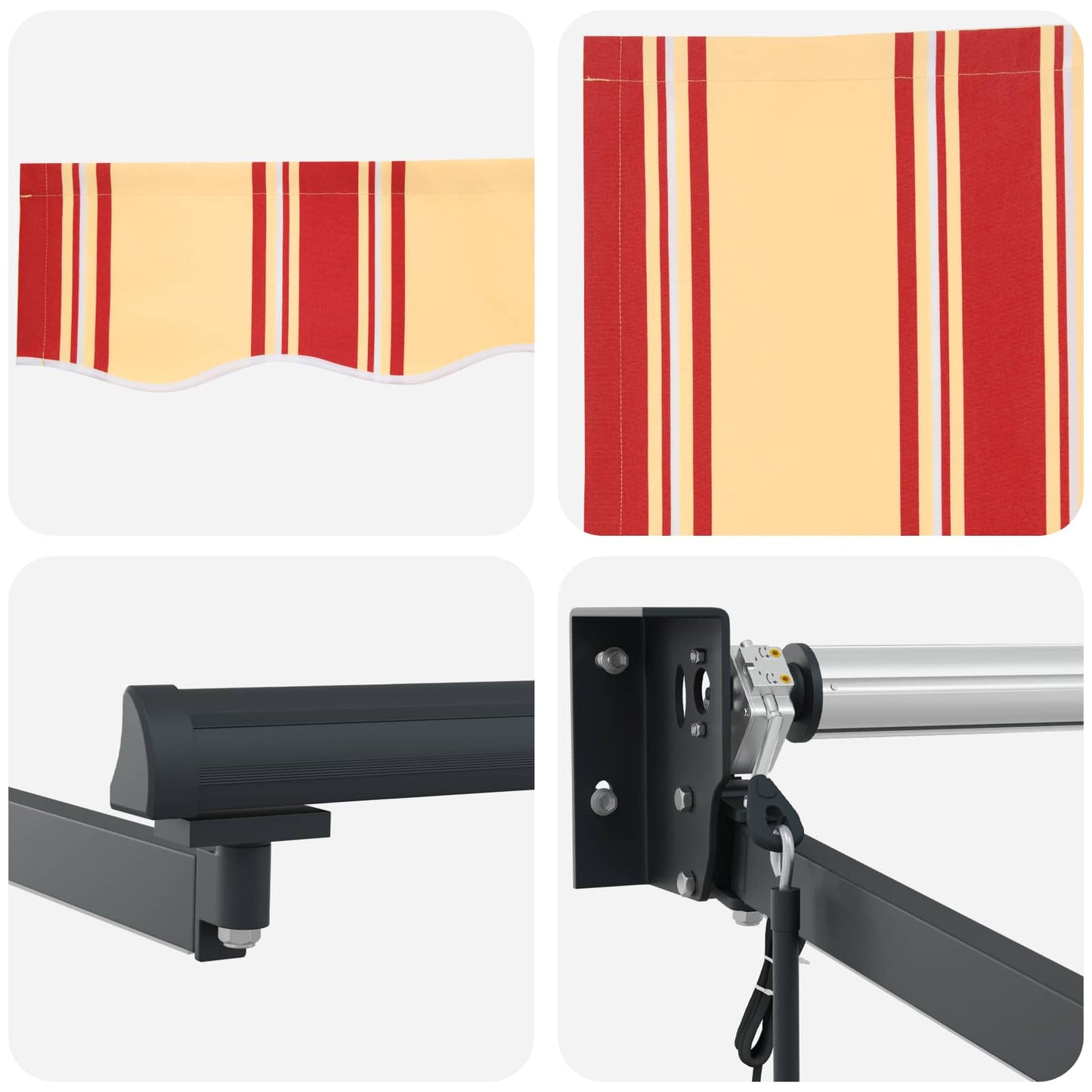 Tettuccio Elettrico Retrattile Multicolore 3,5 x 2,5 m | homemem39