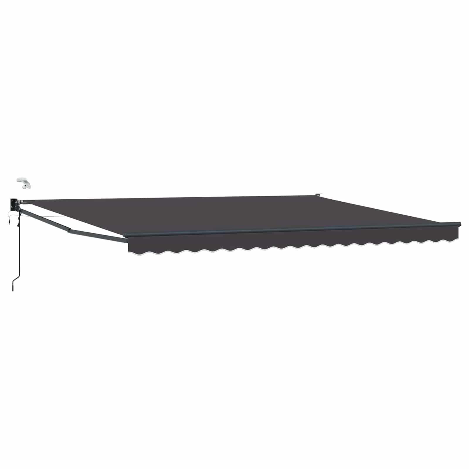 Tettuccio Elettrico Retrattile Antracite 4 × 3 m | homemem39
