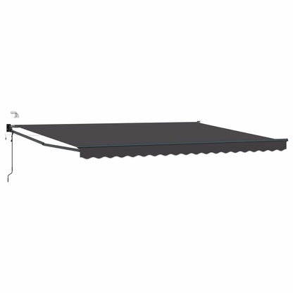 Tettuccio Elettrico Retrattile Antracite 4 × 3 m | homemem39