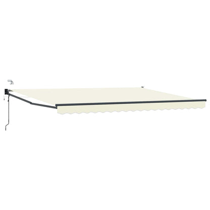 Tettuccio Elettrico Retrattile Crema 5 x 3 m | homemem39