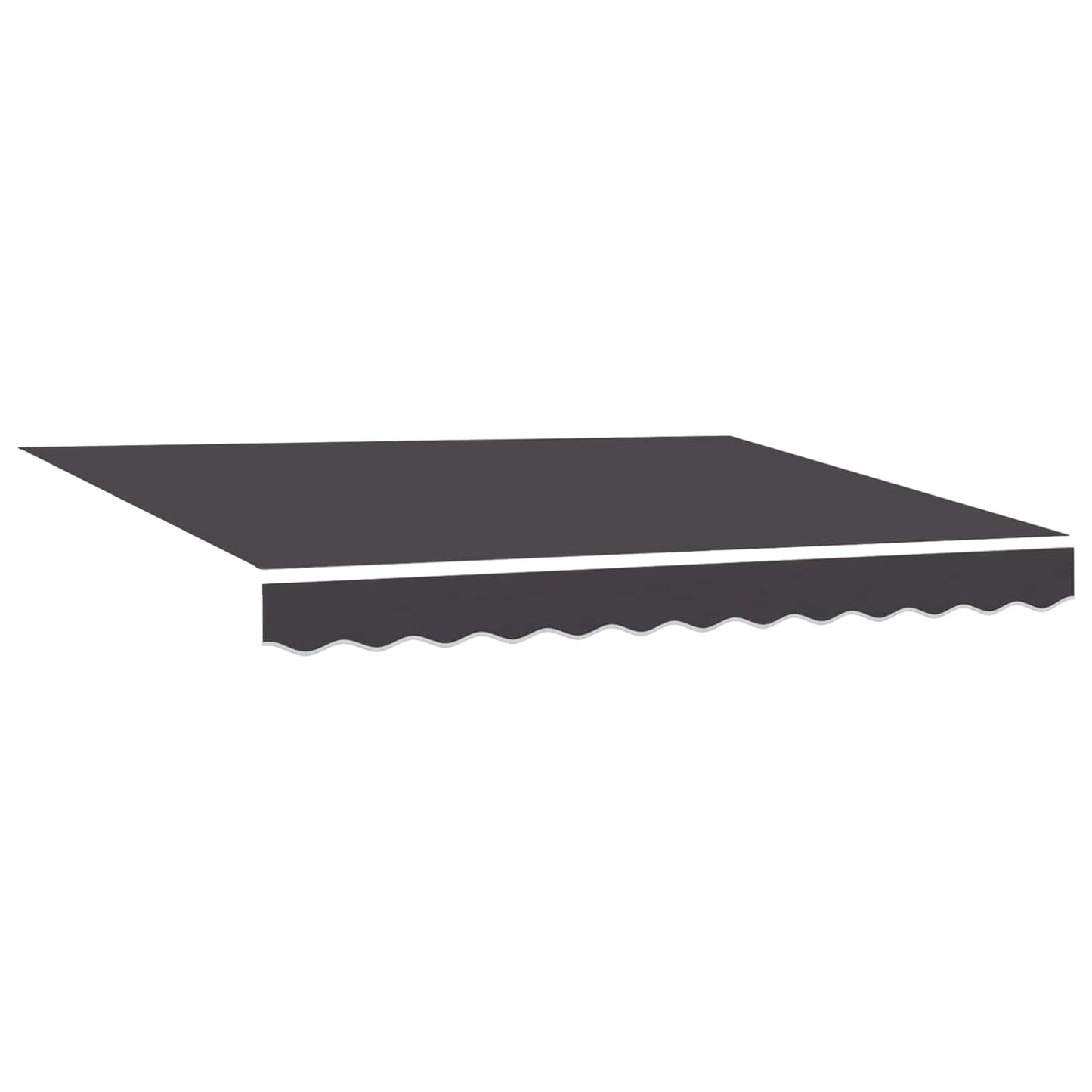 Tettuccio Elettrico Retrattile Antracite e Bianco 3 x 2,5 m | homemem39