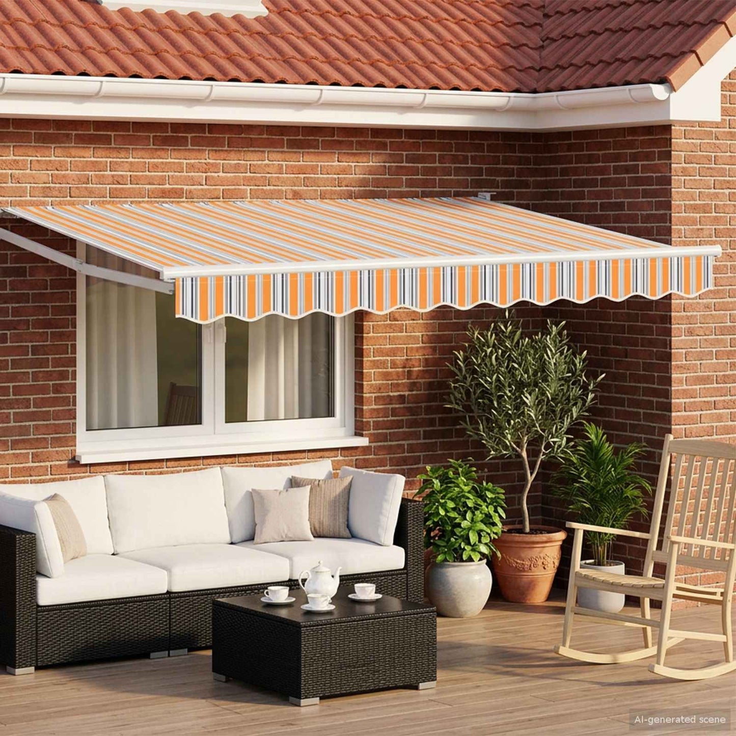 Tettuccio Elettrico Retrattile 3 x 2,5 m | homemem39