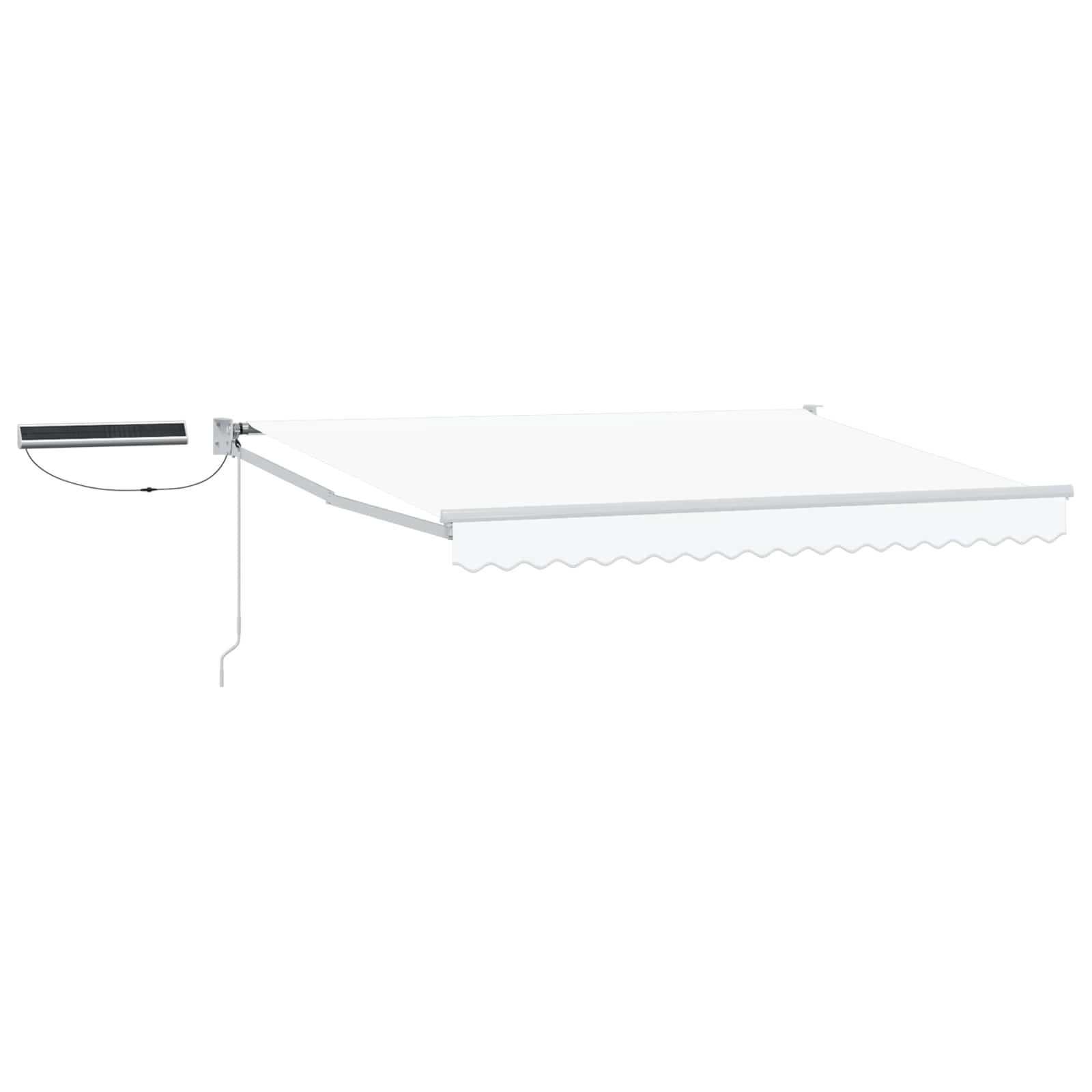 Tettuccio Elettrico Retrattile Bianco 3 x 2,5 m | homemem39