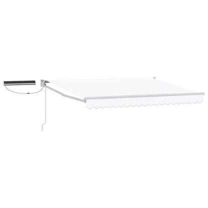 Tettuccio Elettrico Retrattile Bianco 3 x 2,5 m | homemem39
