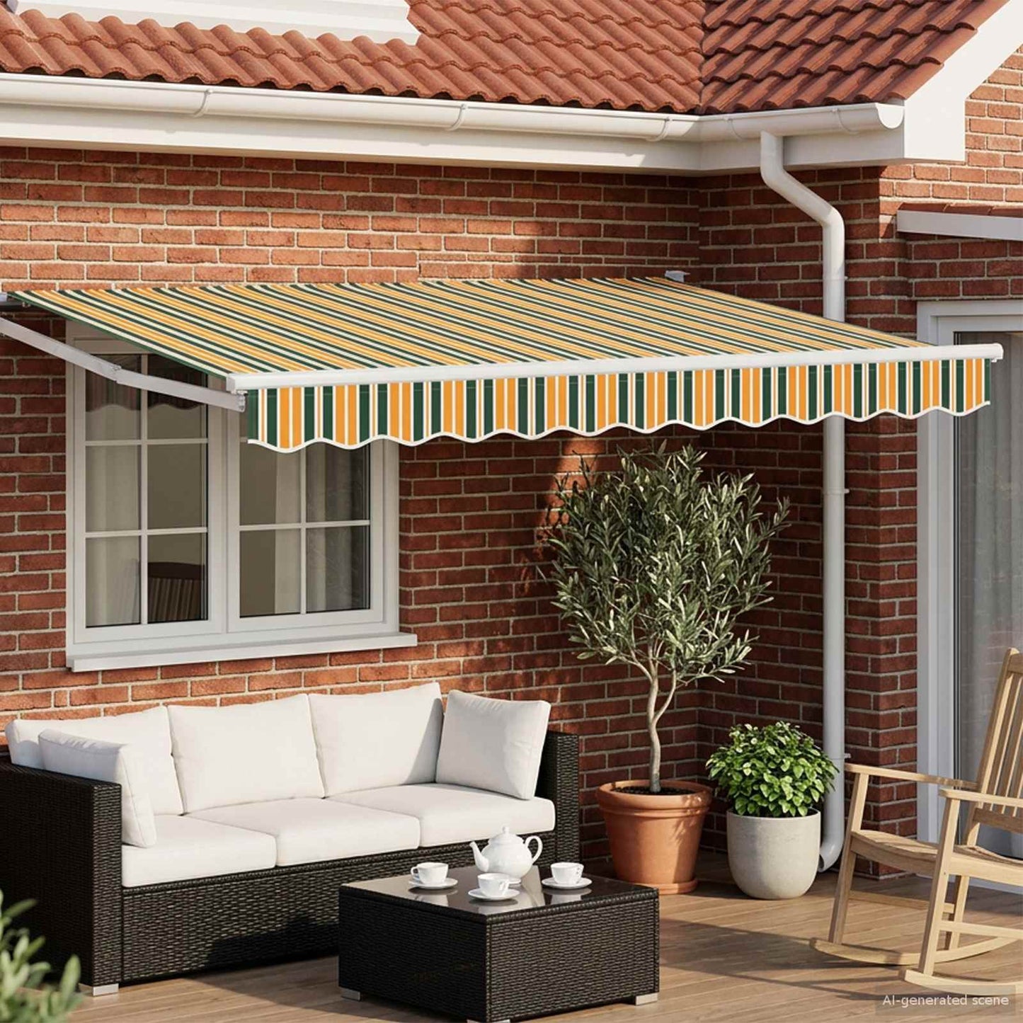 Tettuccio Elettrico Retrattile 3,5 x 2,5 m | homemem39