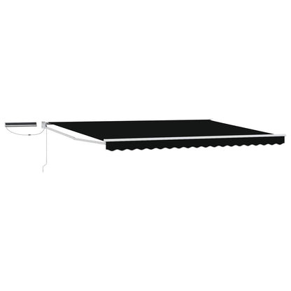 Tettuccio Elettrico Retrattile Nero e Bianco 4 × 3 m | homemem39