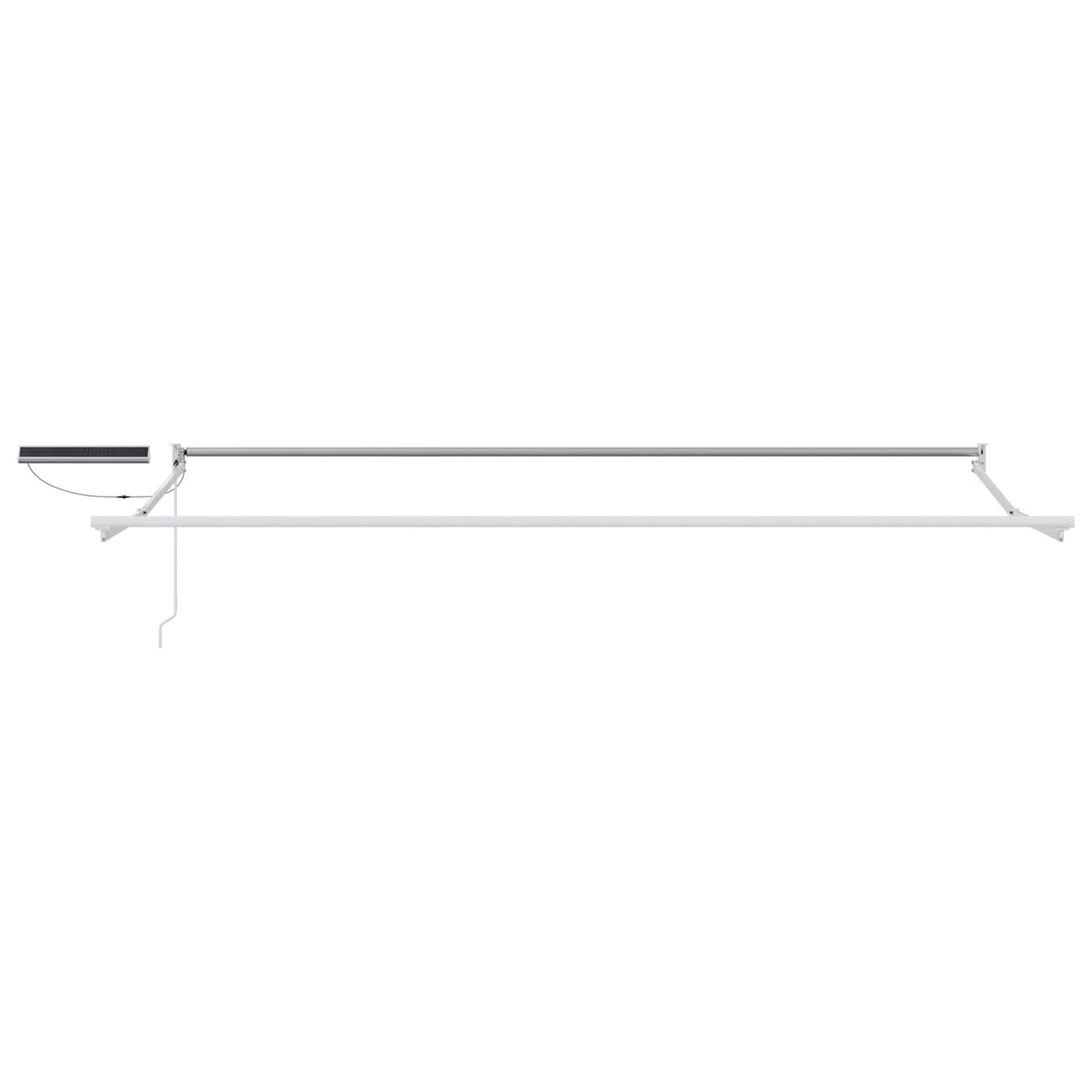Tettuccio Elettrico Retrattile Giallo, Grigio e Bianco 5 x 3 m | homemem39