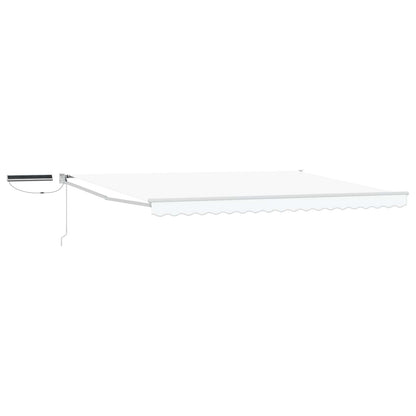 Tettuccio Elettrico Retrattile Bianco 5 x 3 m