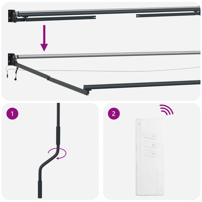 Tettuccio Elettrico Retrattile 3 x 2 m | homemem39