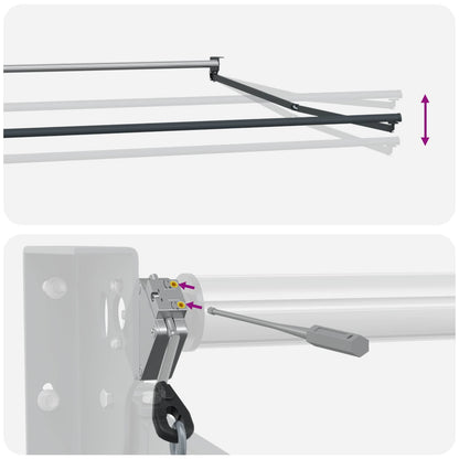 Tettuccio Elettrico Retrattile 3 x 2 m | homemem39