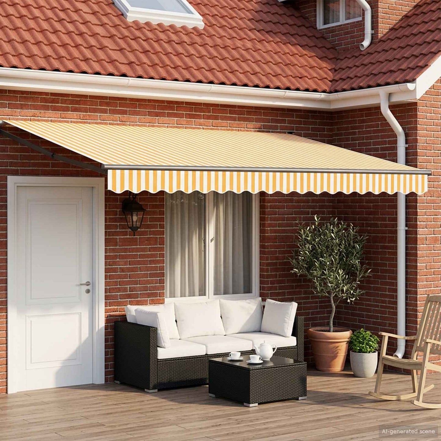 Tettuccio Elettrico Retrattile 4 x 2 m