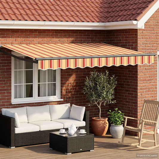 Tettuccio Elettrico Retrattile Multicolore 3 x 2,5 m | homemem39