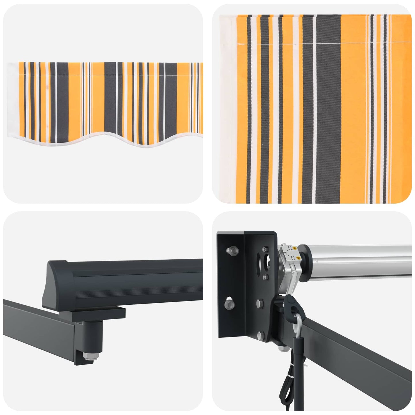 Tettuccio Elettrico Retrattile 3 x 2,5 m | homemem39