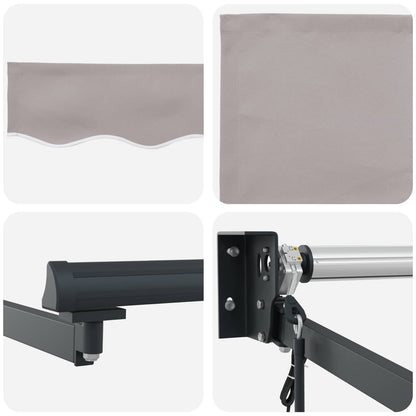 Tettuccio Elettrico Retrattile 3 x 2,5 m | homemem39