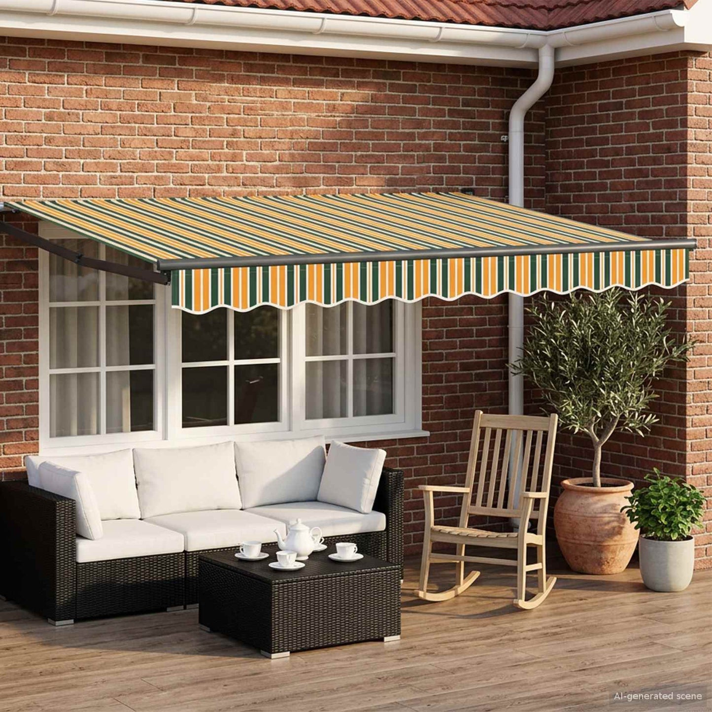 Tettuccio Elettrico Retrattile 3 x 2,5 m | homemem39