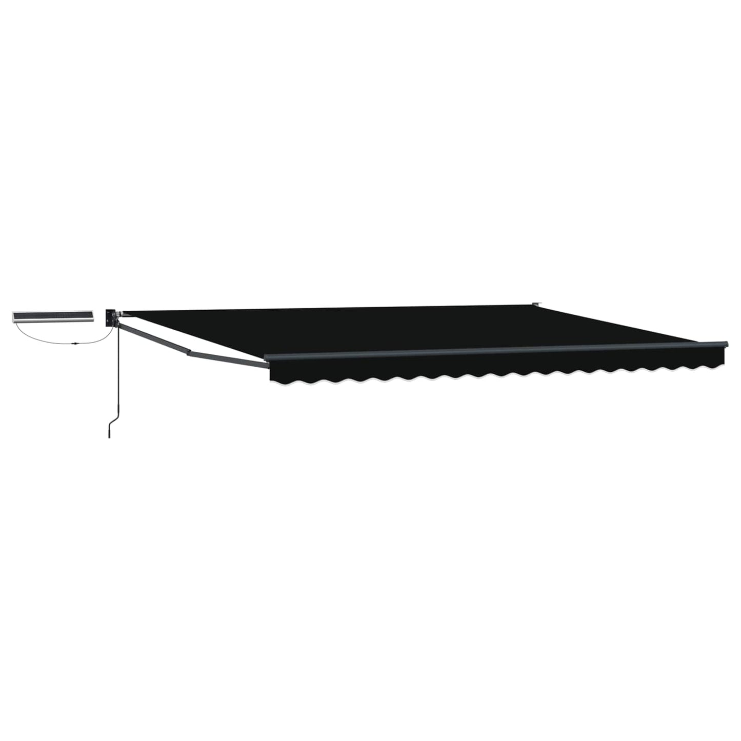 Tettuccio Elettrico Retrattile Nero e antracite 4 × 3 m | homemem39