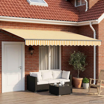 Tettuccio Elettrico Retrattile 4,5 × 3 m | homemem39