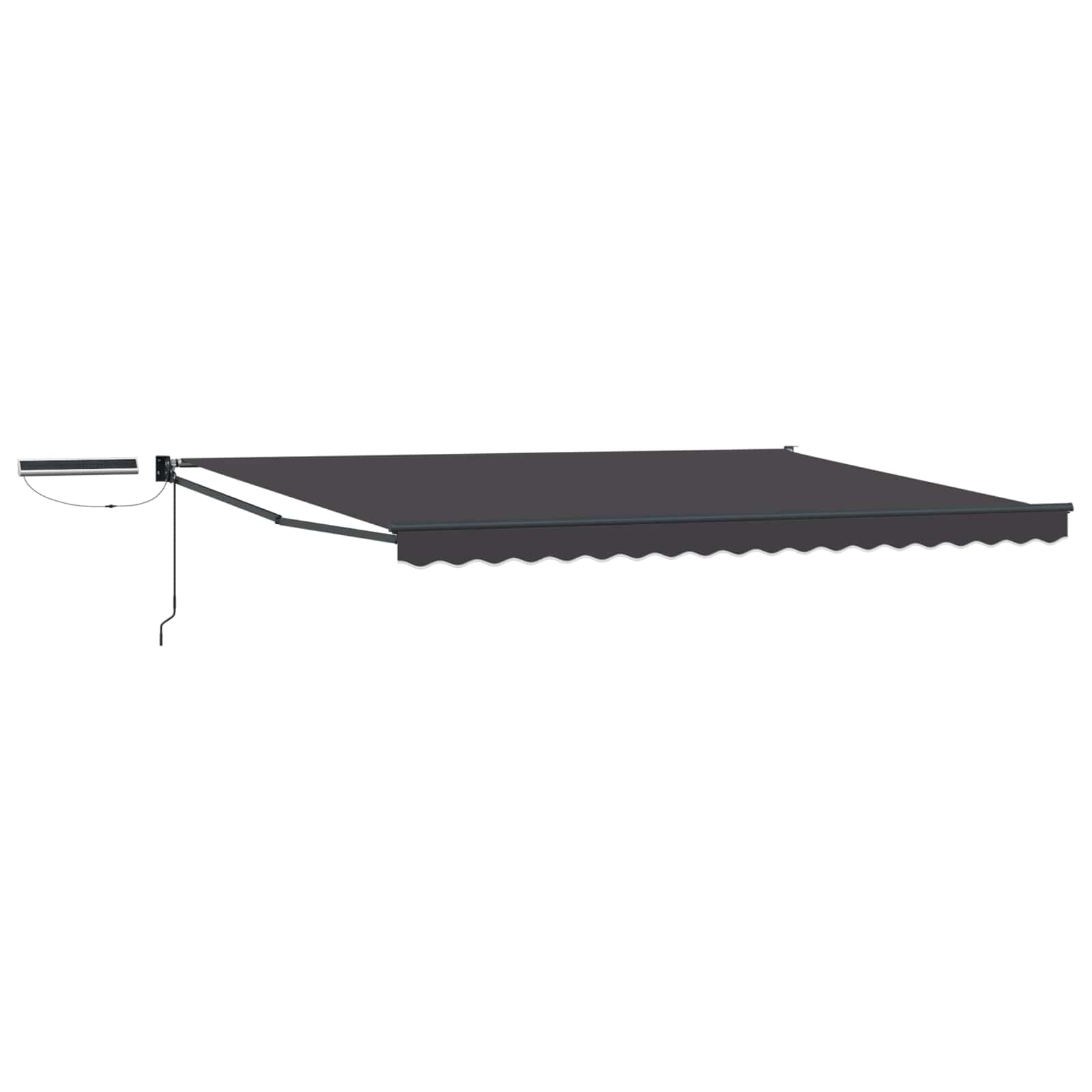 Tettuccio Elettrico Retrattile Antracite 5 x 3 m | homemem39