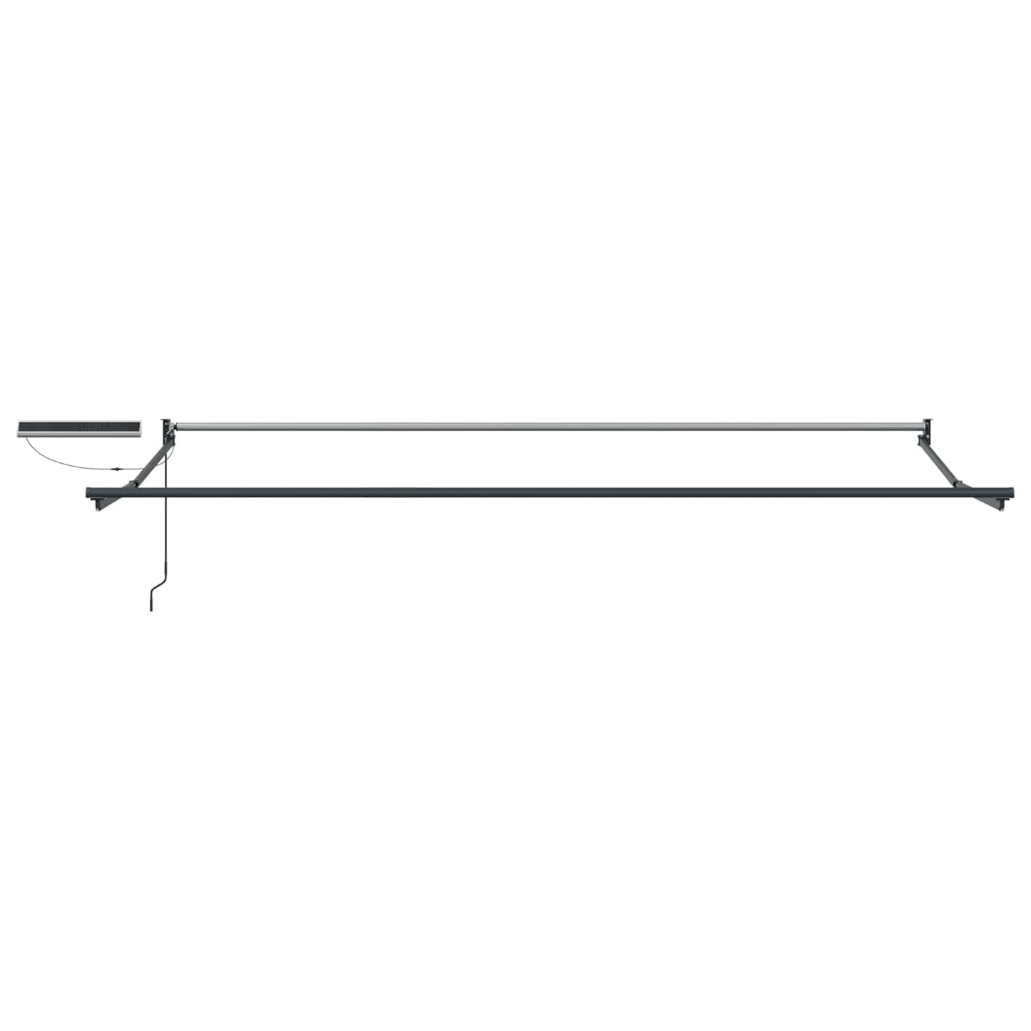 Tettuccio Elettrico Retrattile Verde, Bianco, Antracite 5 x 3 m | homemem39