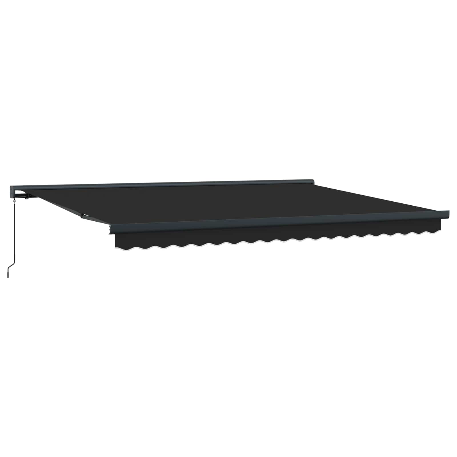 Tenda Retrattile Antracite e Grigio 400 × 300 cm | homemem39